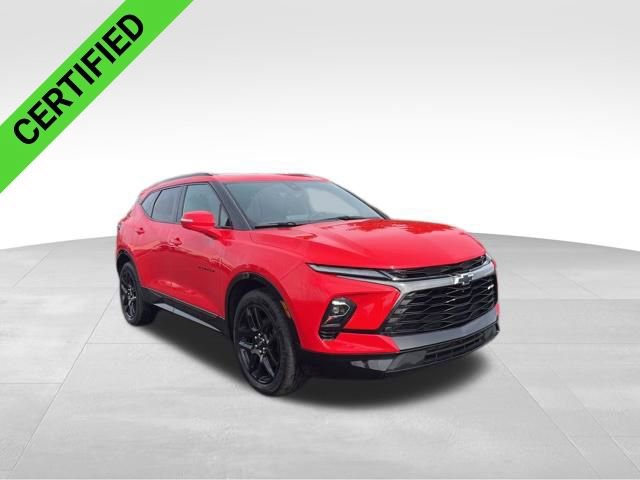 Certified 2023 Chevrolet Blazer RS w/ Driver Confidence II Package image 8