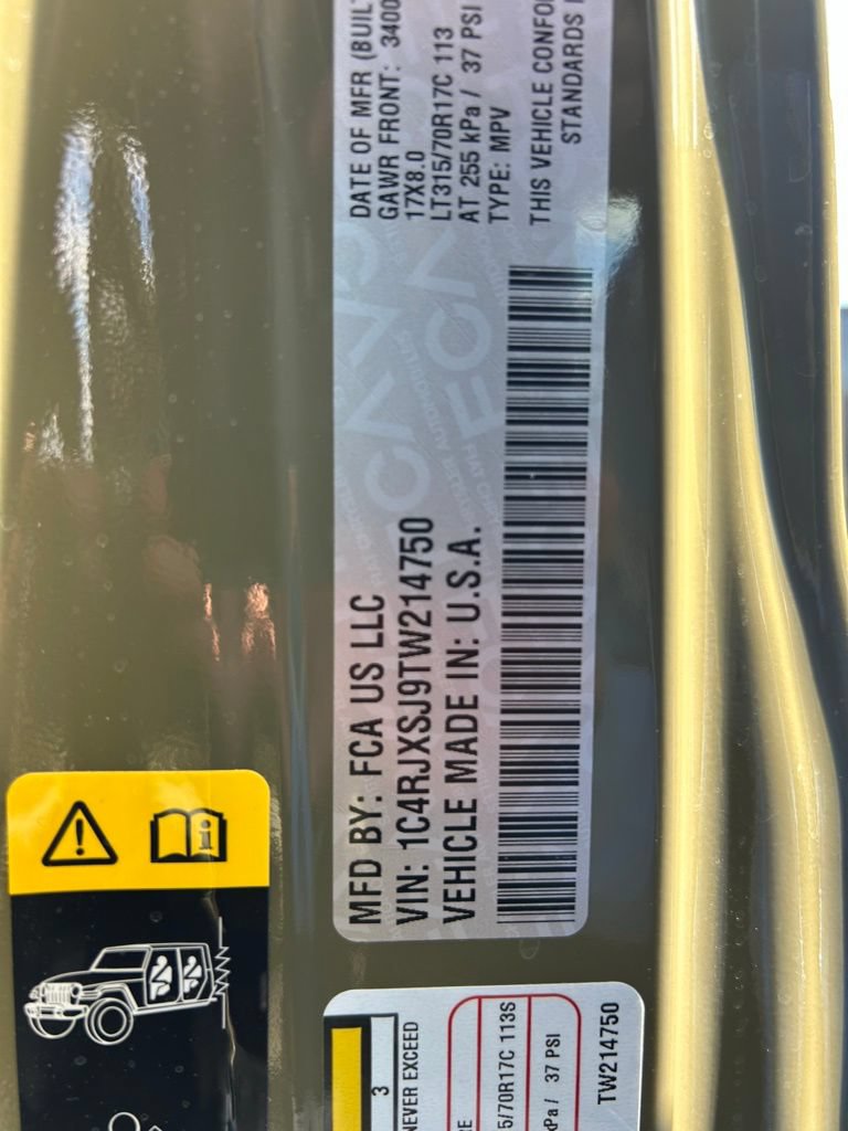 New 2026 Jeep Wrangler Unlimited Rubicon 392 w/ Quick Order Package 27X Moab AWD/4WD image 62