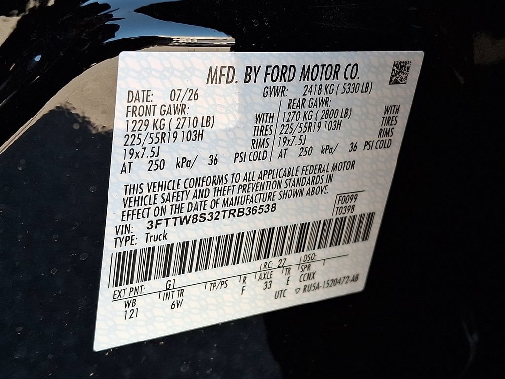 New 2026 Ford Maverick Lariat w/ Black Appearance Package AWD/4WD image 17