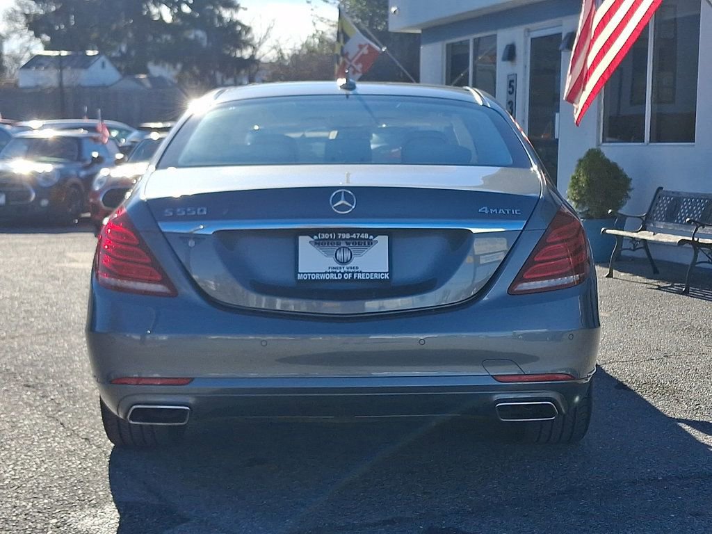 Used 2017 Mercedes-Benz S 550 4MATIC Sedan image 5