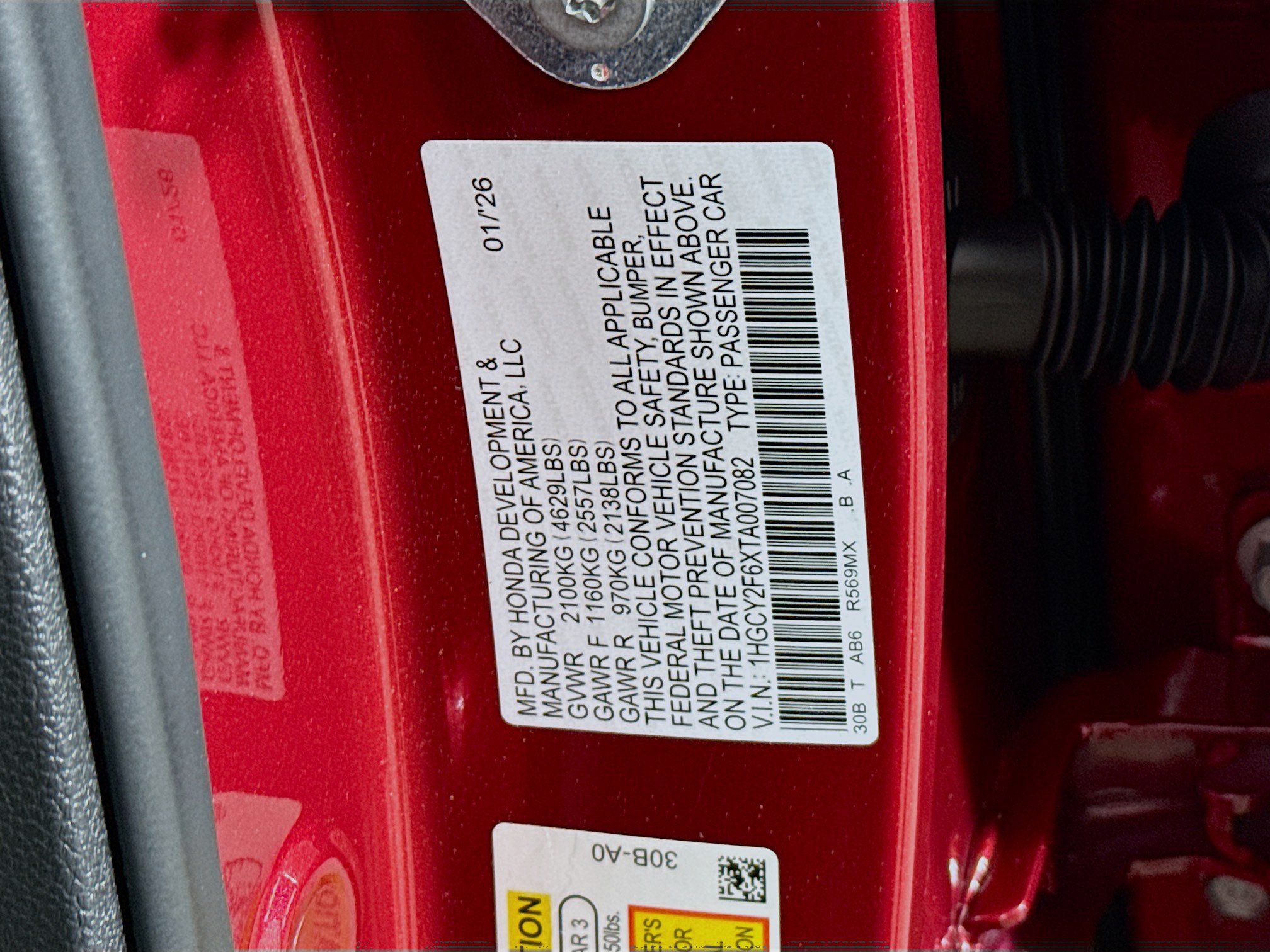 New 2026 Honda Accord EX-L image 37