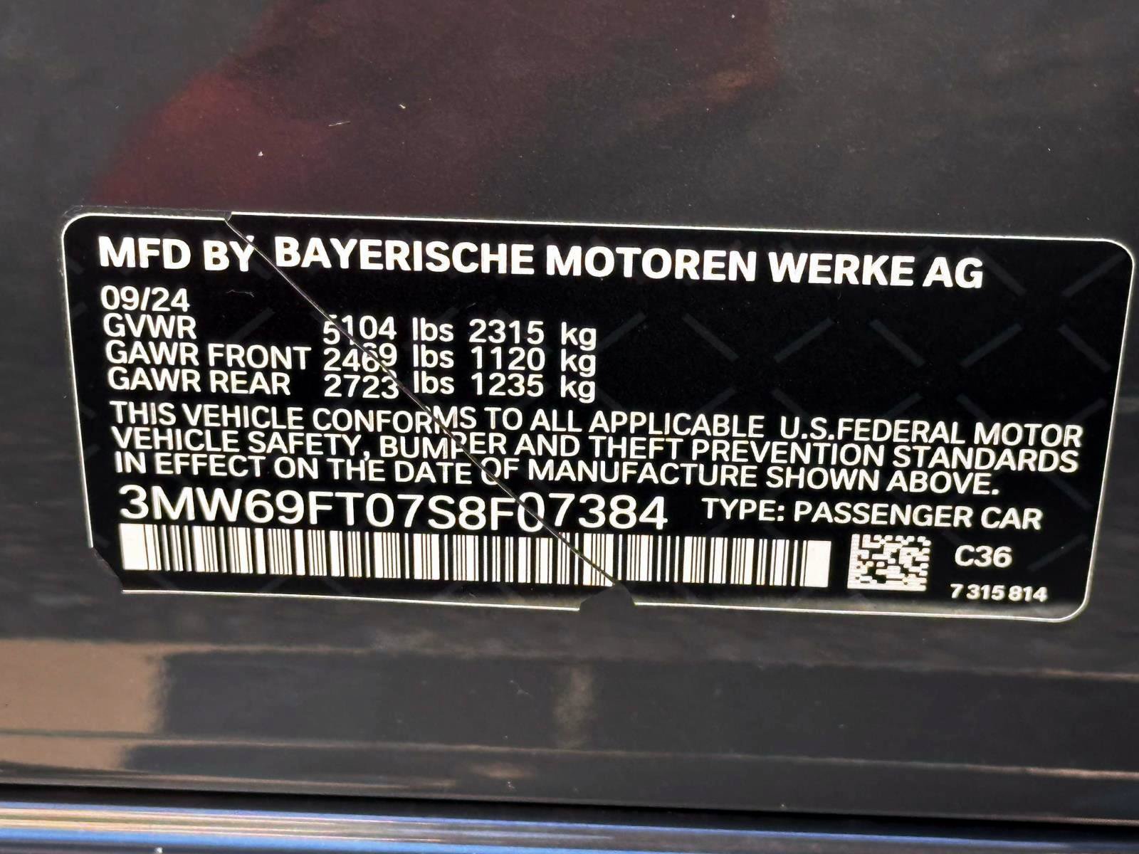Used 2025 BMW M340i xDrive w/ Shadowloine Package AWD/4WD image 31