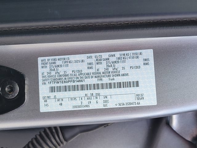 Certified 2023 Ford F150 XLT w/ Equipment Group 302A High AWD/4WD image 18
