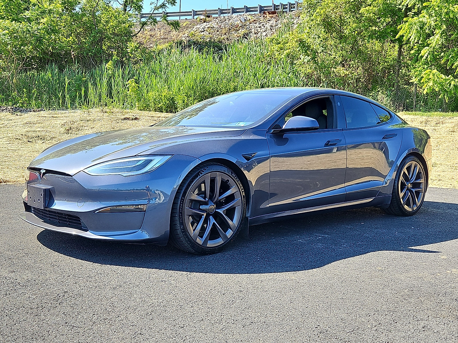 Used 2021 Tesla Model S Plaid AWD/4WD image 3