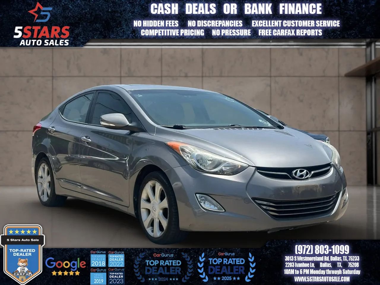 Used 2012 Hyundai Elantra Limited