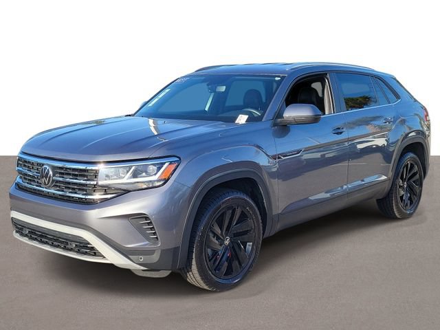 Certified 2023 Volkswagen Atlas Cross Sport SE w/ Black Wheel Package FWD image 2