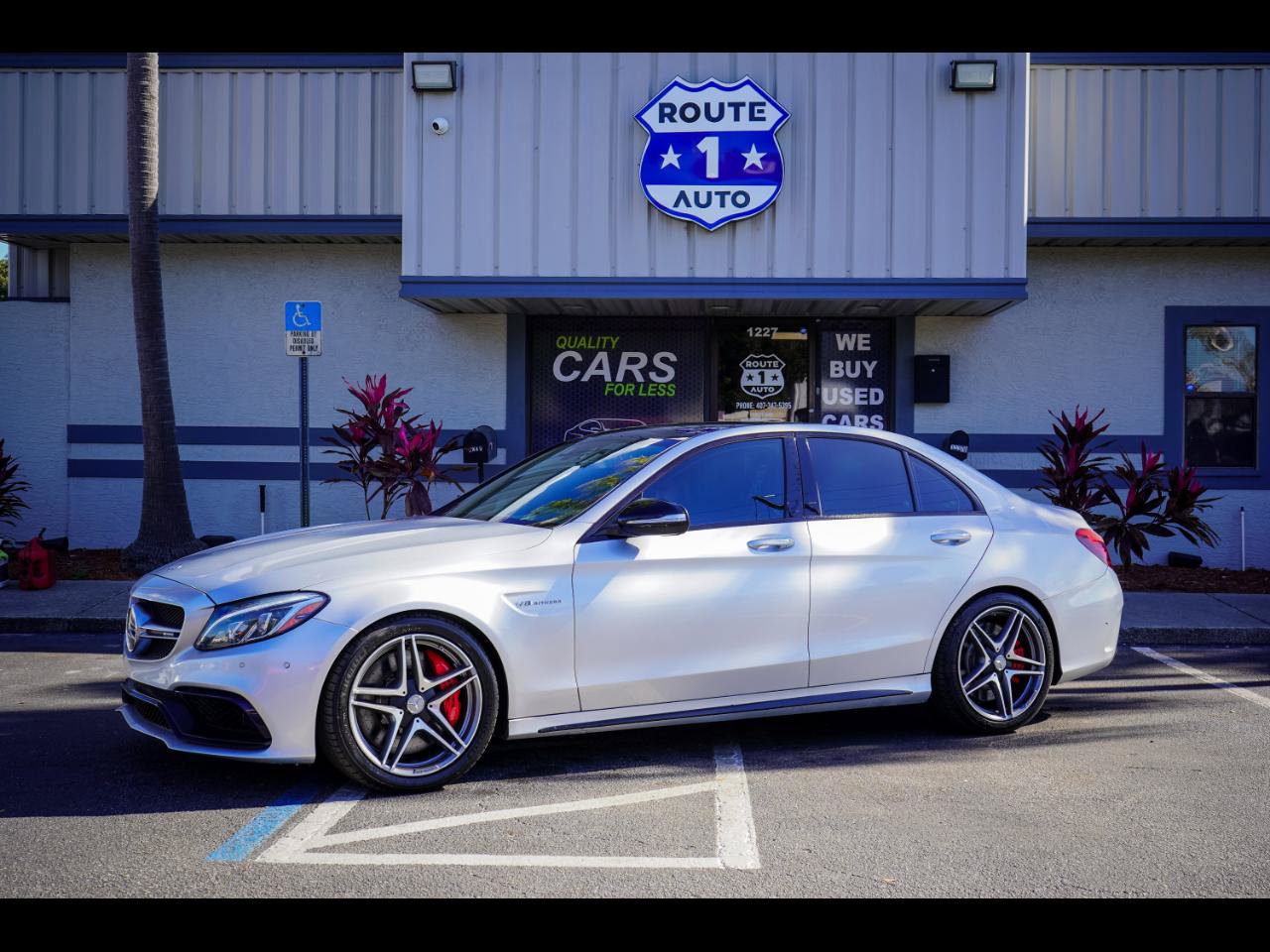 Used 2015 Mercedes-Benz C 63 AMG S