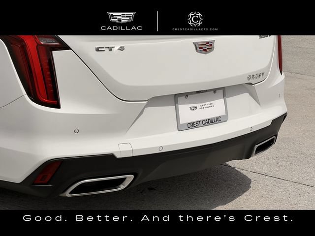 Certified 2024 Cadillac CT4 Premium Luxury w/ Climate Package RWD image 9