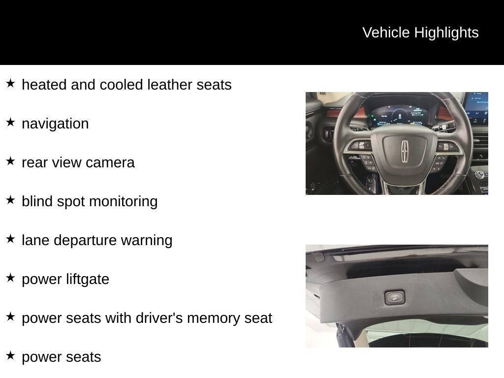 Used 2022 Lincoln Nautilus Reserve w/ Equipment Group 201A image 10