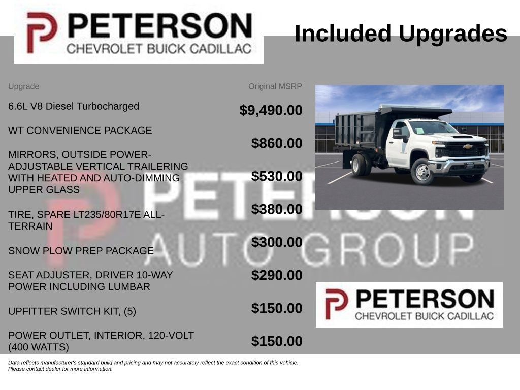 Used 2024 Chevrolet Silverado 3500 W/T w/ WT Convenience Package AWD/4WD image 11