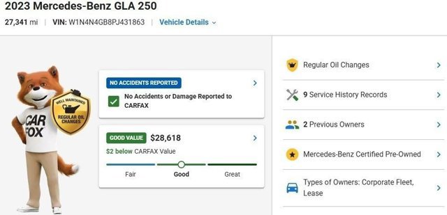 Certified 2023 Mercedes-Benz GLA 250 image 3