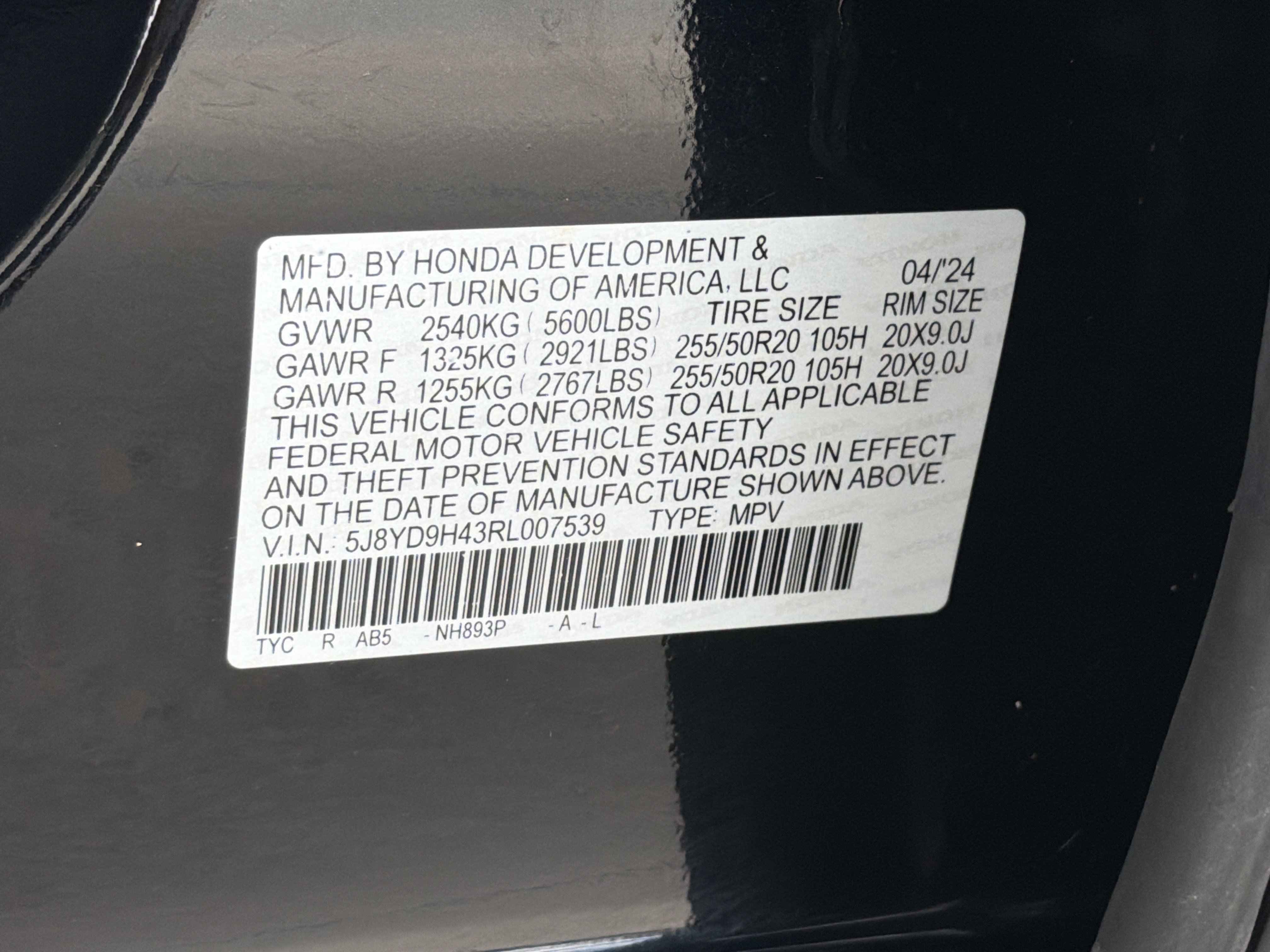 Certified 2024 Acura MDX w/ Technology Package FWD image 36