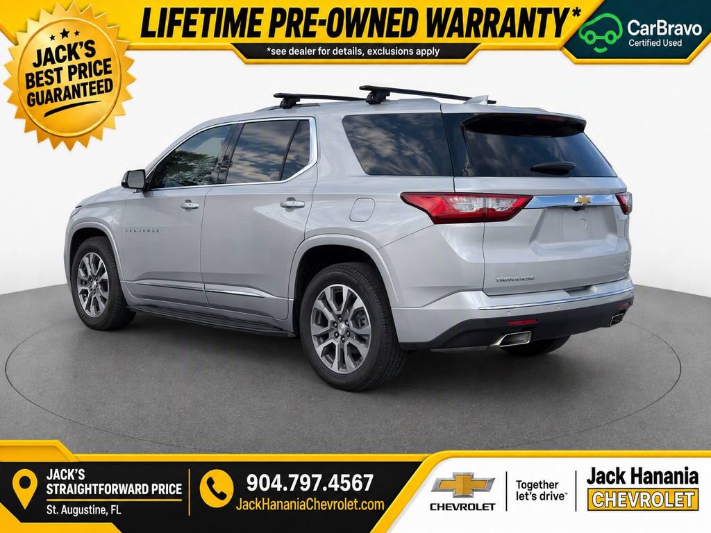 Certified 2020 Chevrolet Traverse Premier w/ LPO, Floor Liner Package FWD image 3