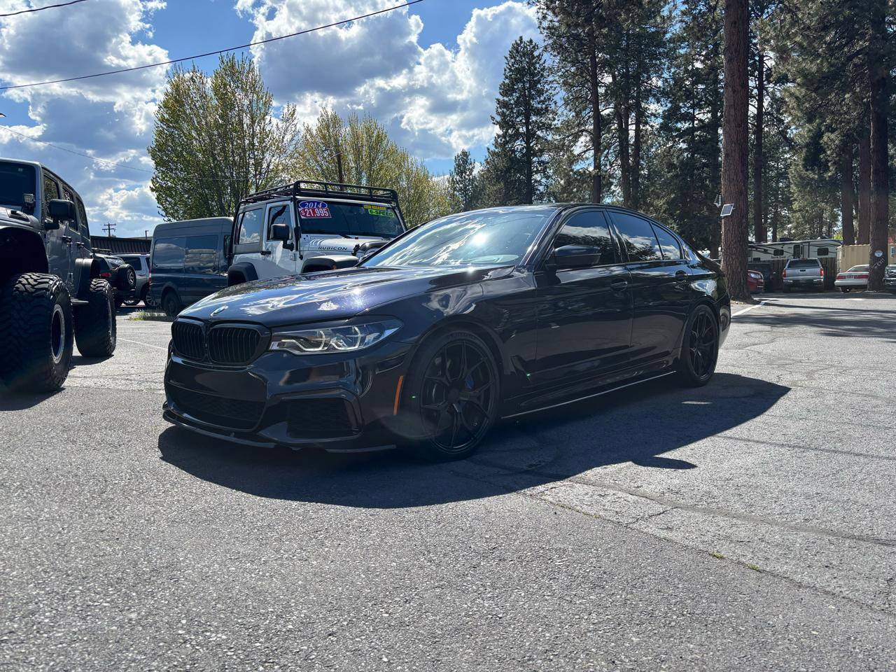 Used 2018 BMW M550i xDrive w/ Driving Assistance Package AWD/4WD image 1
