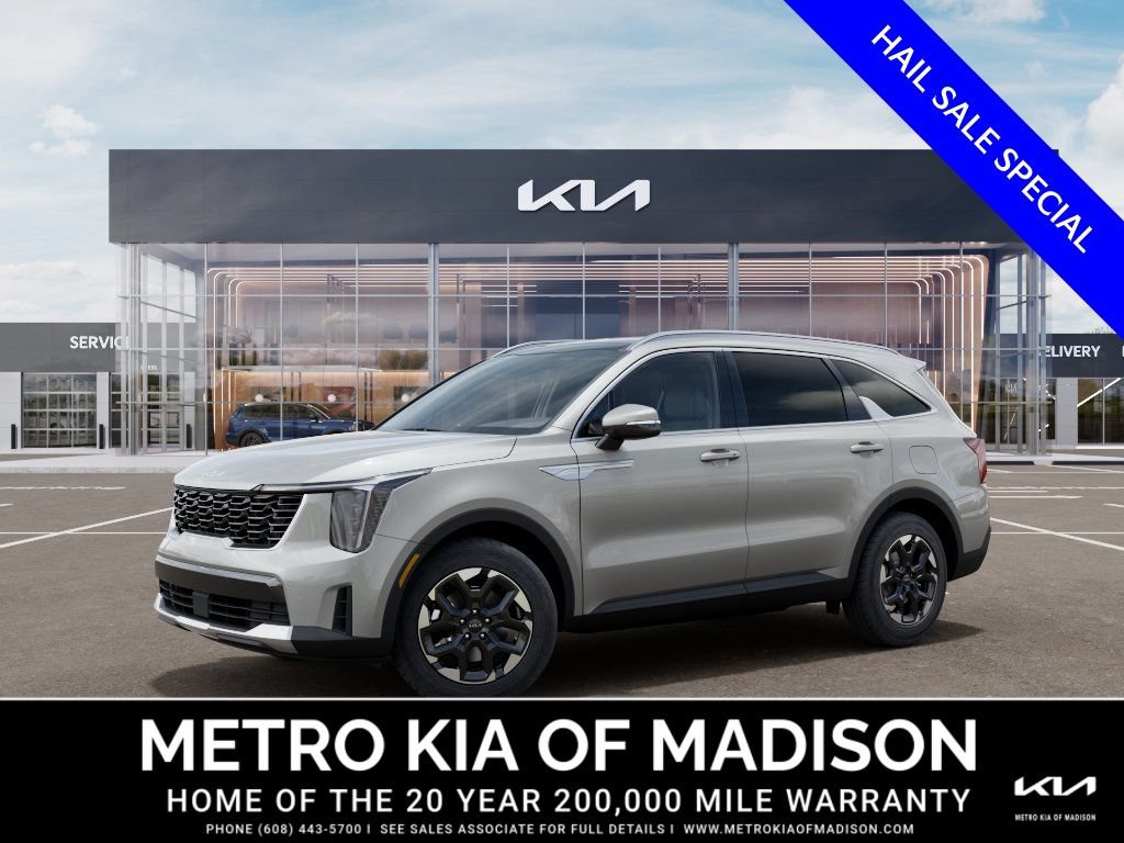 New 2026 Kia Sorento S w/ S Panoramic Sunroof Package FWD image 3