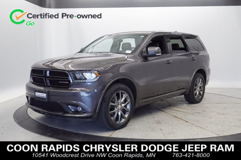 Certified 2017 Dodge Durango GT w/ Nav & Power Liftgate Group