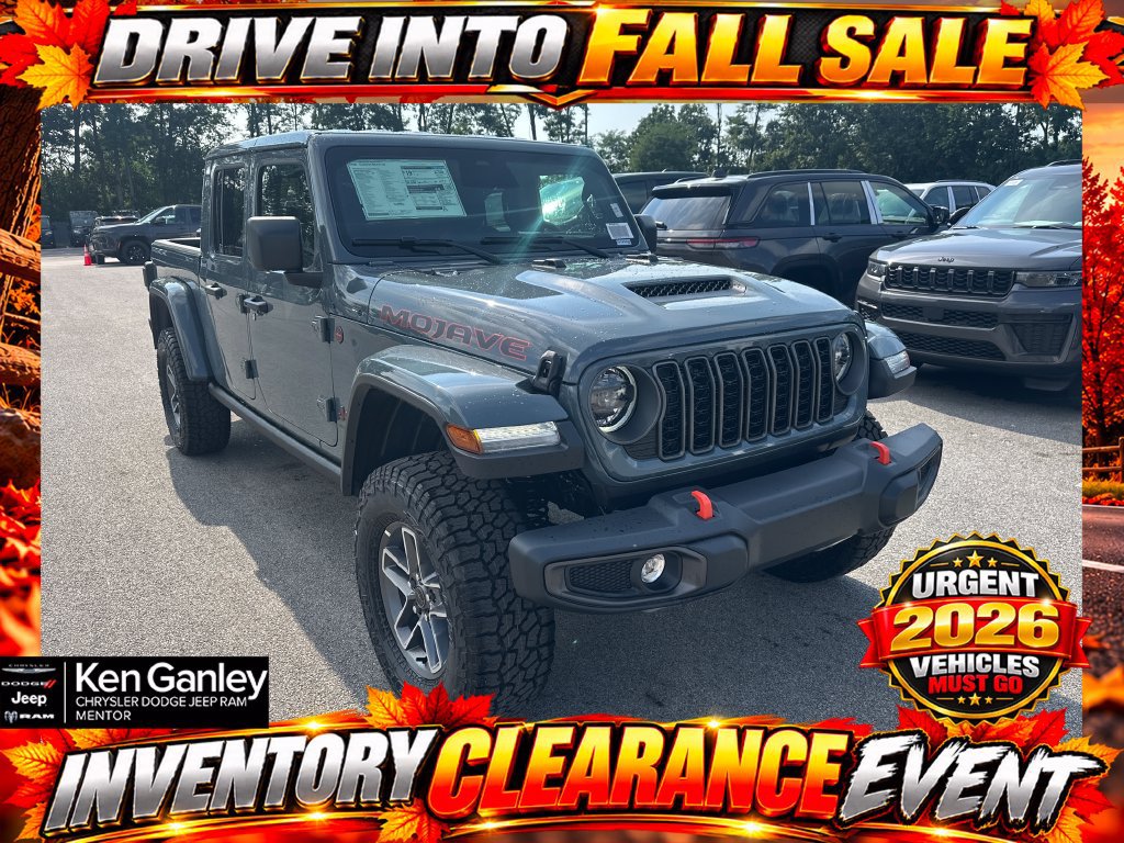 New 2026 Jeep Gladiator Mojave AWD/4WD image 1