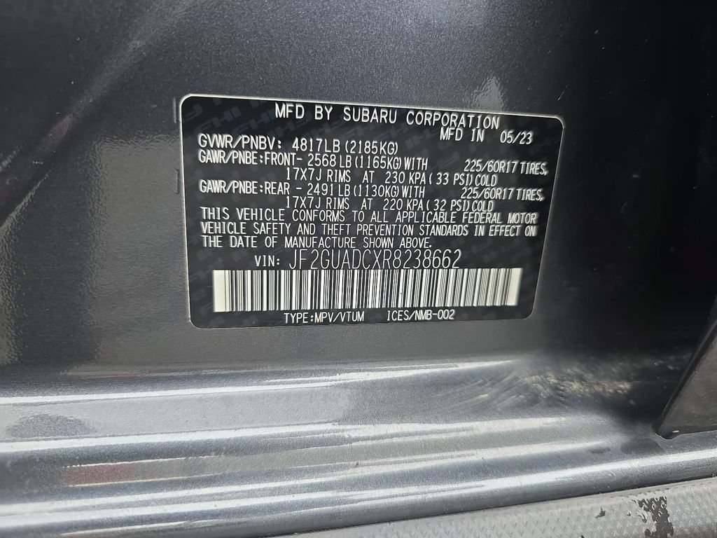 Used 2024 Subaru Crosstrek 2.0i Premium AWD/4WD image 34
