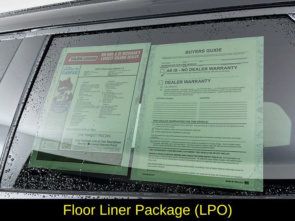 Used 2024 Chevrolet Blazer LT w/ Convenience Package FWD image 13