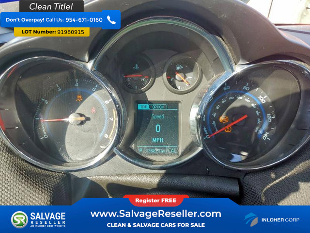 Used 2014 Chevrolet Cruze LTZ w/ RS Package image 12