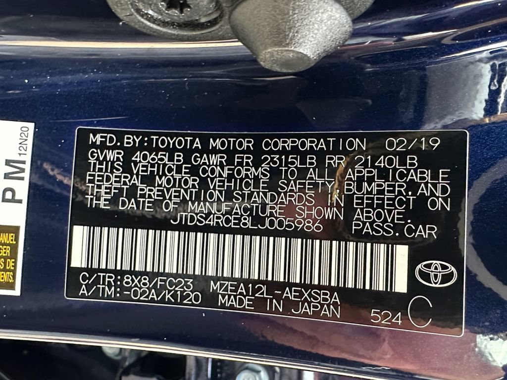 Used 2020 Toyota Corolla SE FWD image 16