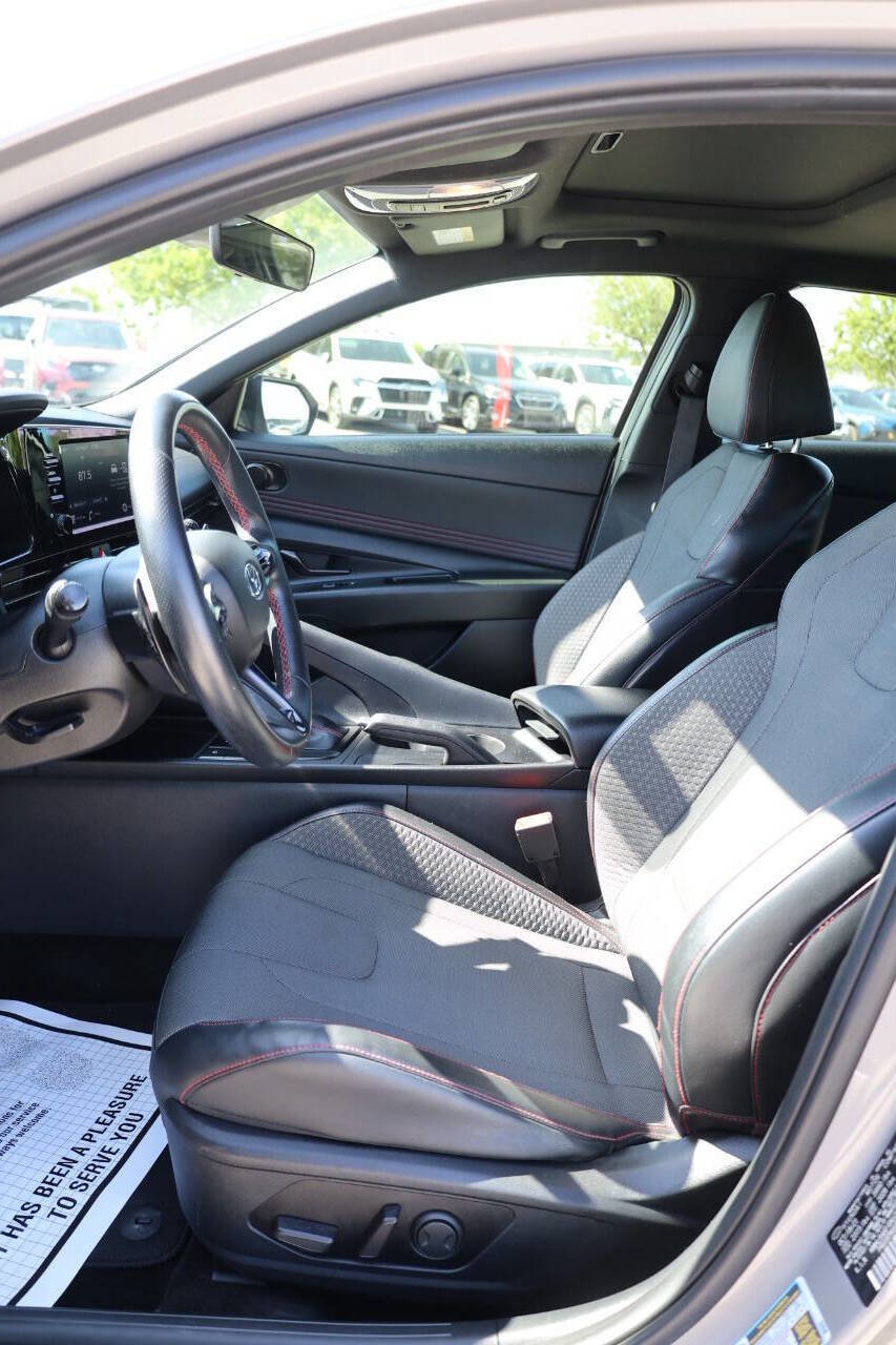 Used 2022 Hyundai Elantra N Line w/ Cargo Package FWD image 13