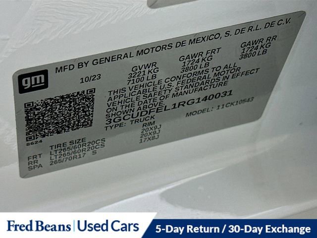 Certified 2024 Chevrolet Silverado 1500 LT Trail Boss w/ LT Trail Boss Premium Package image 34