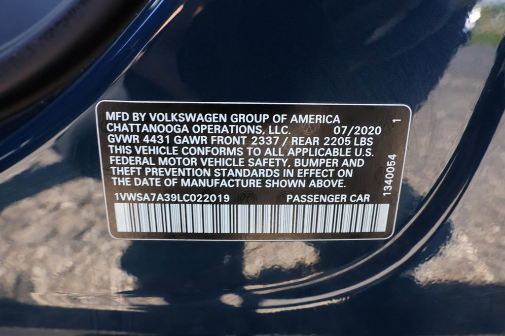 Used 2020 Volkswagen Passat 2.0T SE FWD image 42