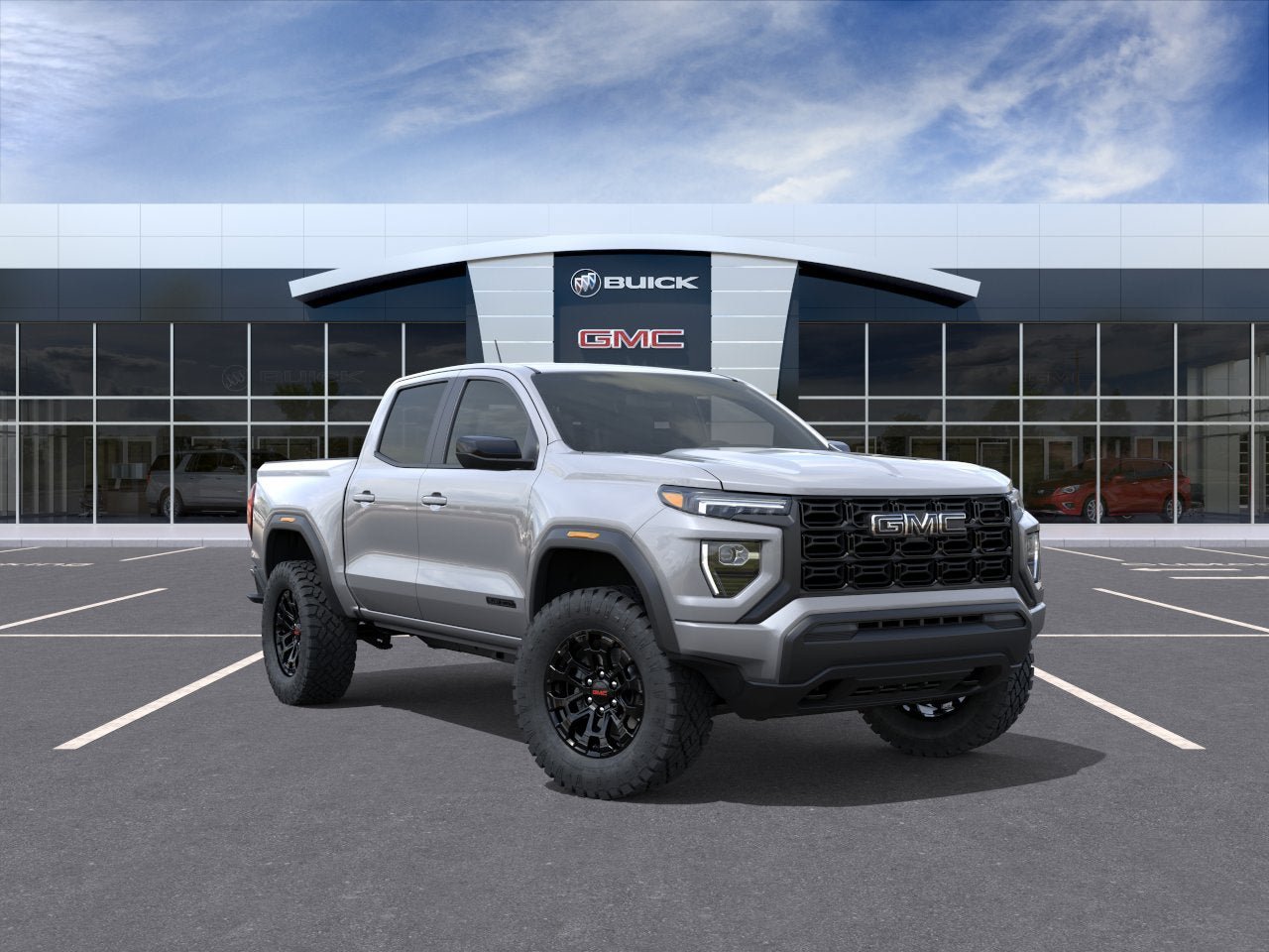 New 2026 GMC Canyon Elevation w/ LPO, Black Badging Package