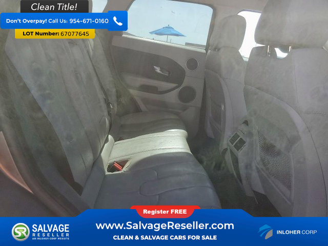 Used 2015 Land Rover Range Rover Evoque Pure Plus AWD/4WD image 15