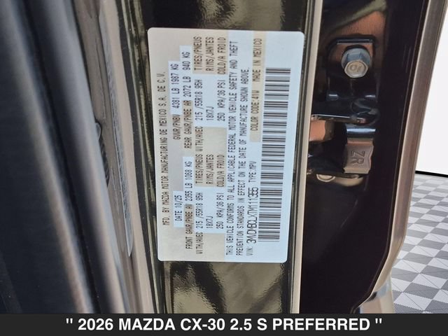Certified 2026 MAZDA CX-30 AWD 2.5 S image 36
