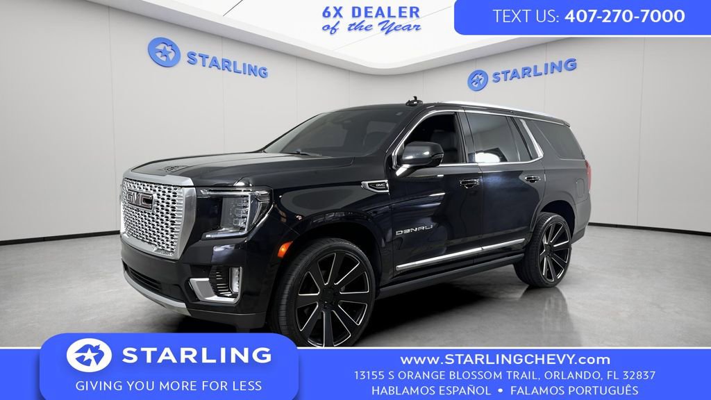 Used 2021 GMC Yukon Denali w/ Denali Premium Package AWD/4WD image 1