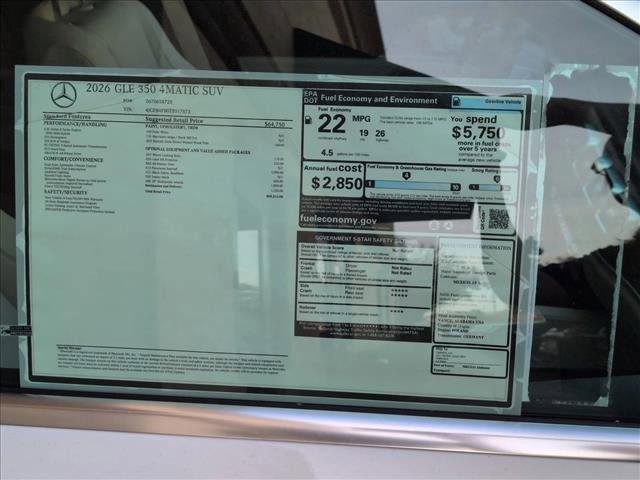 New 2026 Mercedes-Benz GLE 350 4MATIC image 18