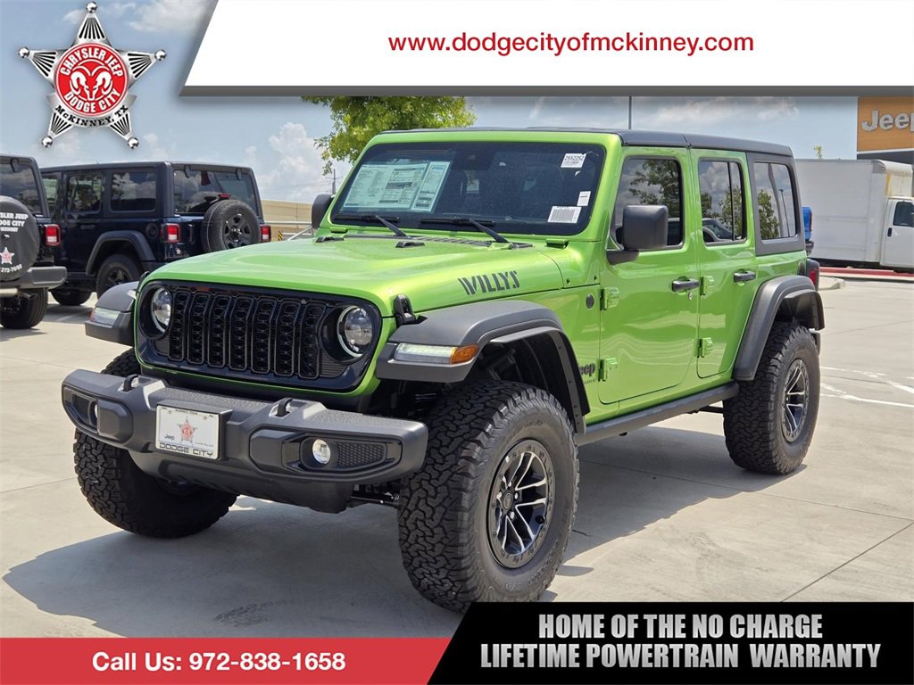 New 2025 Jeep Wrangler Willys