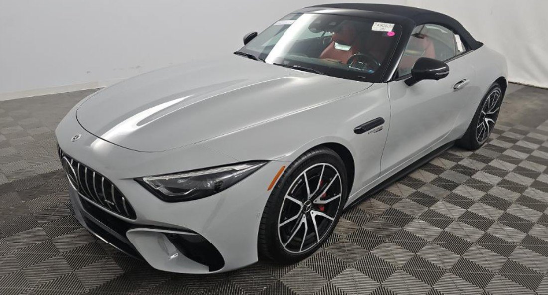 Used 2022 Mercedes-Benz SL 55 AMG 4MATIC image 1