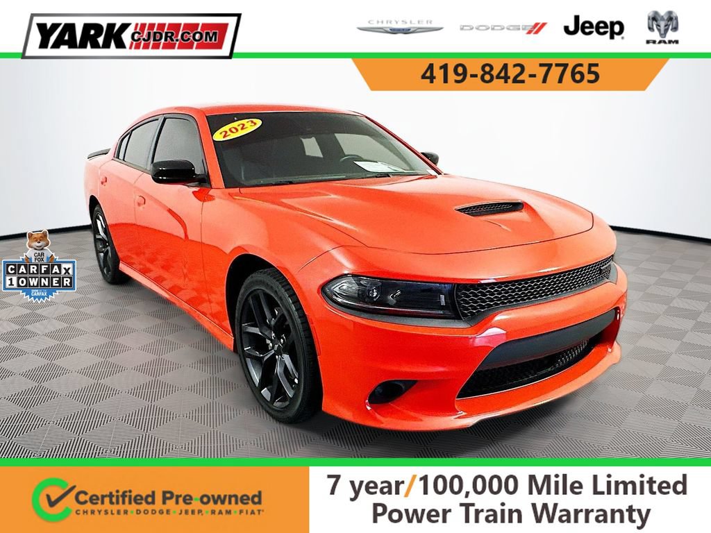 Certified 2023 Dodge Charger GT w/ Plus Group RWD image 1
