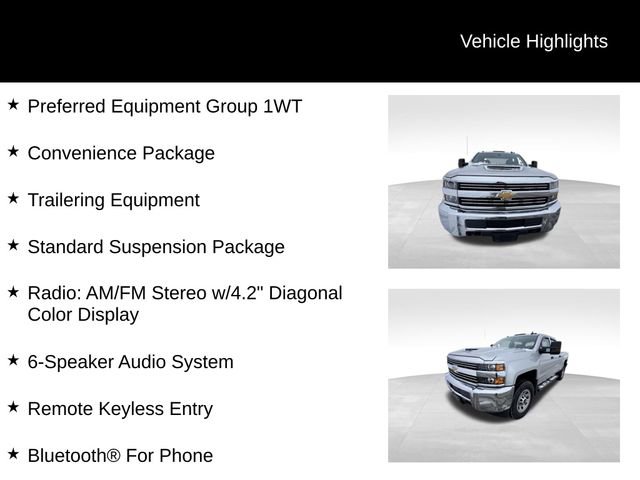 Certified 2017 Chevrolet Silverado 3500 W/T w/ WT Convenience Package image 14