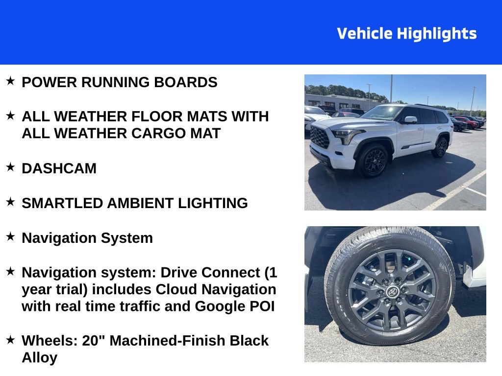 Used 2024 Toyota Sequoia Platinum AWD/4WD image 4