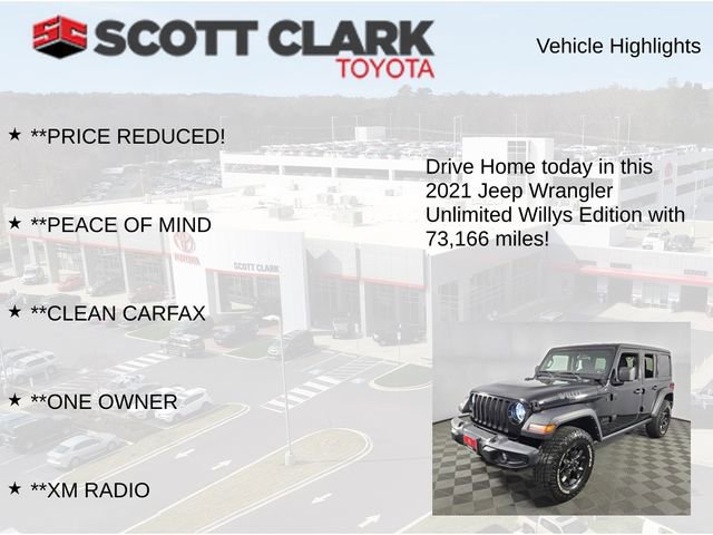Used 2021 Jeep Wrangler Unlimited Sport AWD/4WD image 8