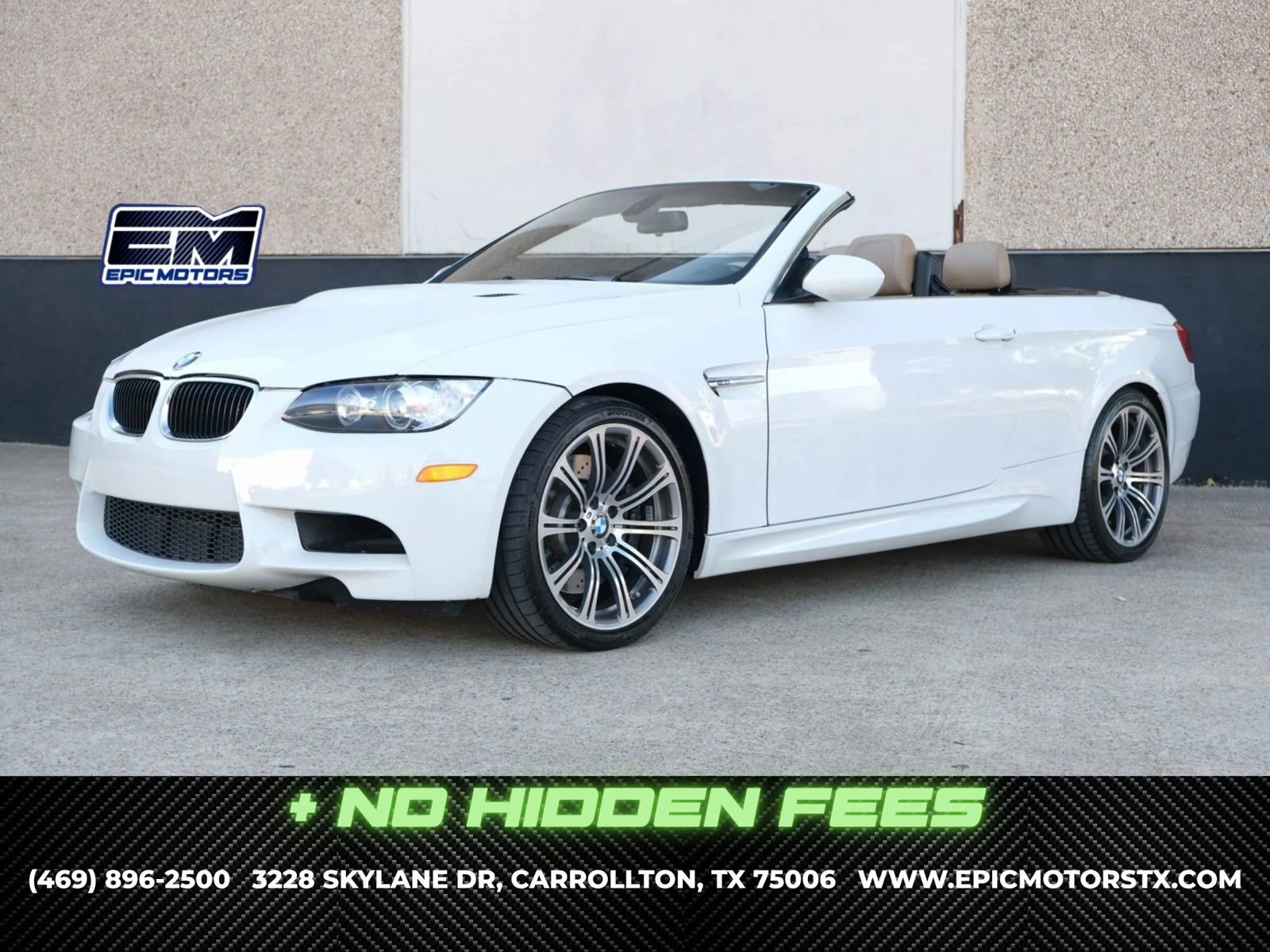 Used 2013 BMW M3 Convertible