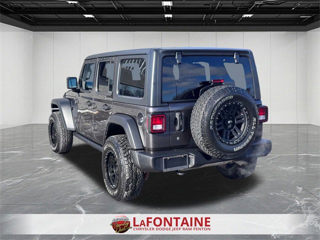 Certified 2020 Jeep Wrangler Unlimited Sport image 3
