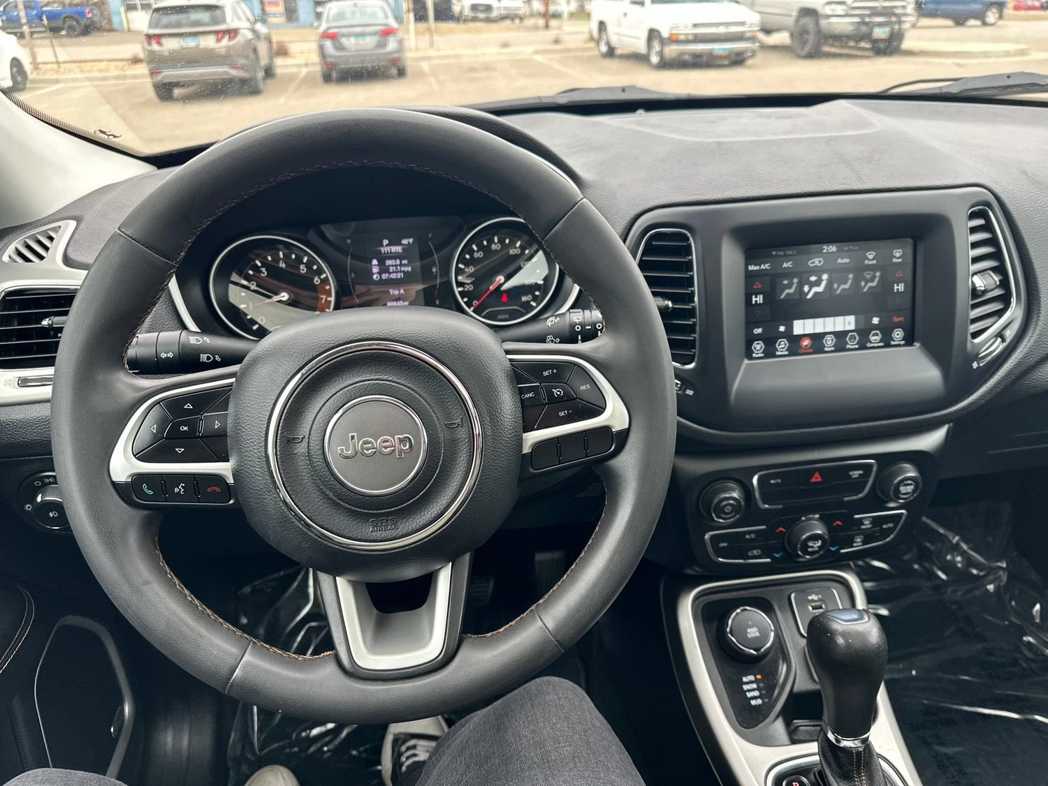 Used 2021 Jeep Compass Latitude w/ Sun and Sound Group AWD/4WD image 38