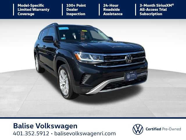 Certified 2023 Volkswagen Atlas SE w/ Panoramic Sunroof Package