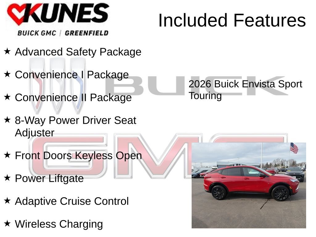 New 2026 Buick Envista Sport Touring w/ Convenience I Package image 3
