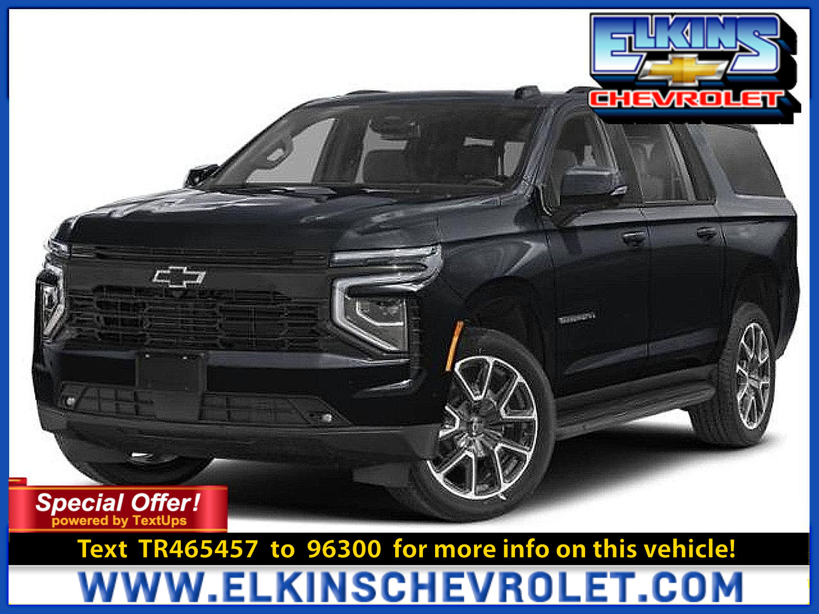New 2026 Chevrolet Suburban RST w/ RST Capability Package