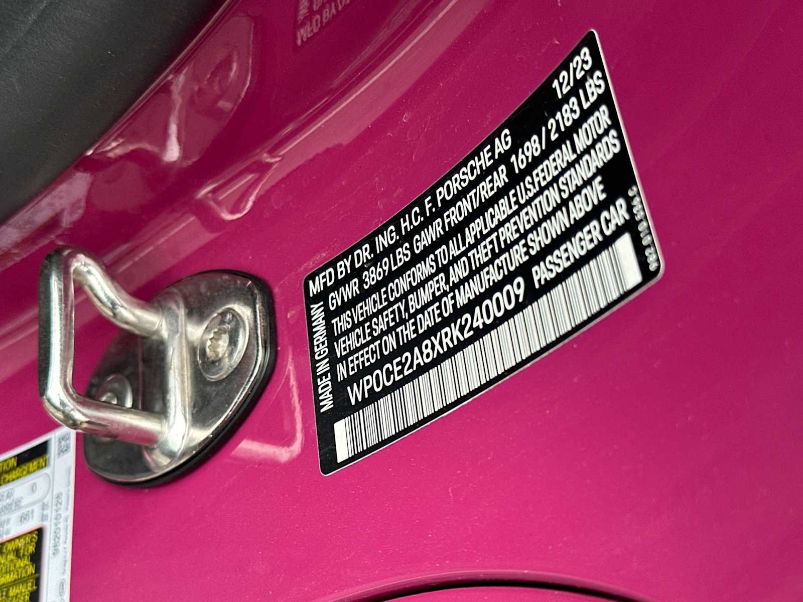 Used 2024 Porsche 718 Boxster Spyder RS image 25