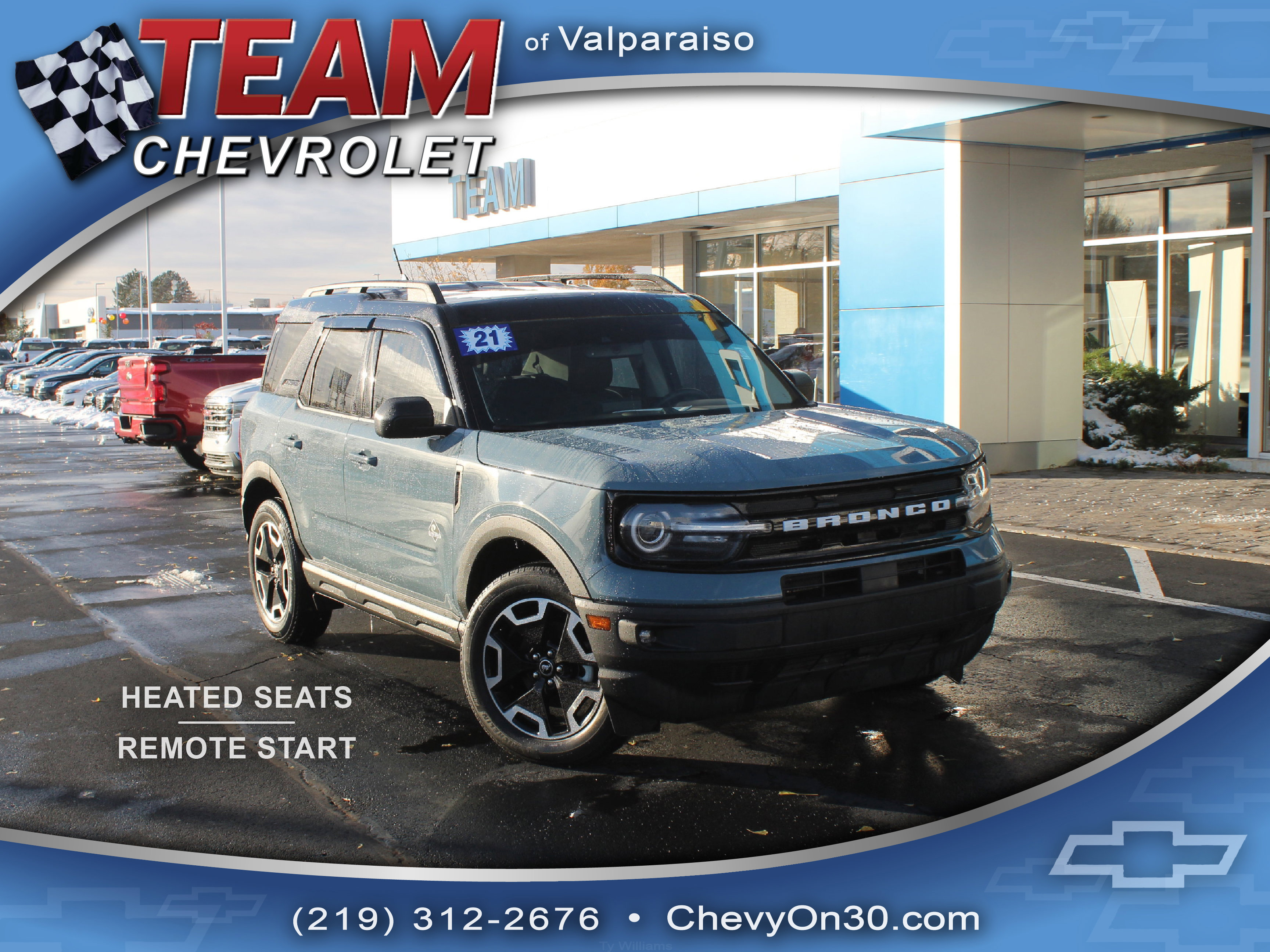 Used 2021 Ford Bronco Sport Outer Banks w/ Outer Banks Package (96D)