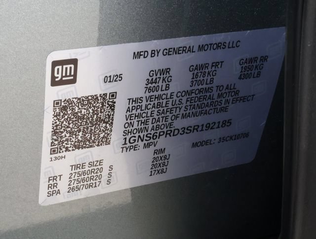 Used 2025 Chevrolet Tahoe Z71 AWD/4WD image 23
