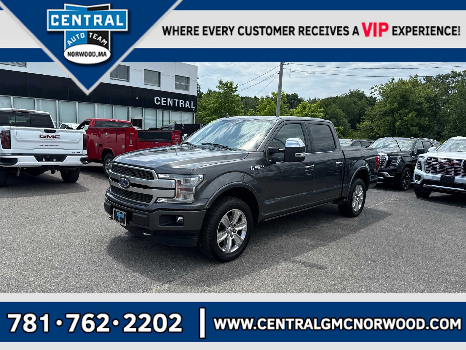Used 2019 Ford F150 Platinum w/ Equipment Group 701A Luxury AWD/4WD image 1