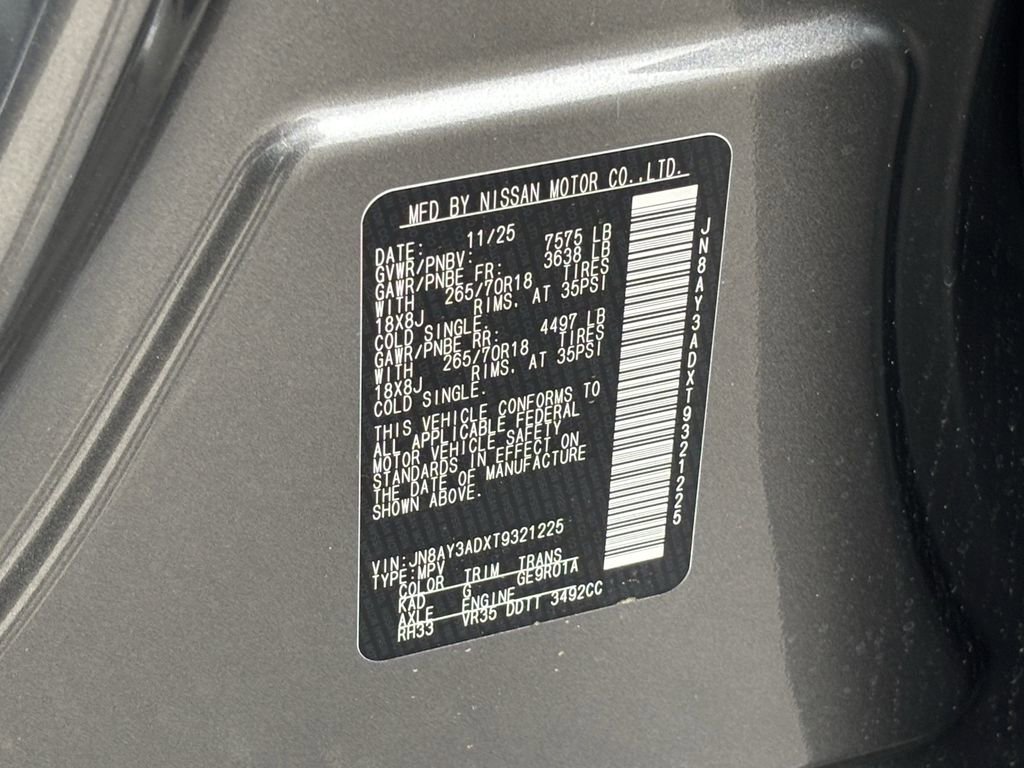 New 2026 Nissan Armada SV image 21